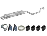 Opel astra g (1998-2004) глушитель центральный oe 24423017 5852064 - фото