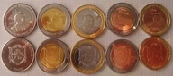 KRYM zestaw 5 monet Bimetale nowy TYP