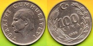Turcja 100 Lira 1986 r.