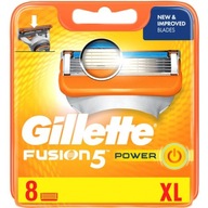 Gillette Fusion 5 Power new nožnice 8-pack import UK