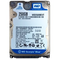 Pevný disk Western Digital WD2500BEVT | 35A23T0 | 250GB SATA 2,5"