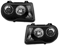 Фара фара кольца led angel eyes chrysler 300c - фото