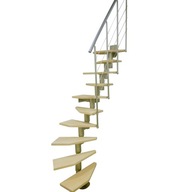 Modulárne schody BARDA model Lima 02 13 dielov