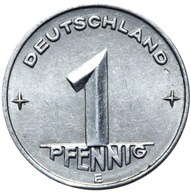 Niemcy DDR - moneta 1 Pfennig 1953 E MULDENHUTTEN