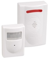 BEZDRÁTOVÝ SENZOR POHYBU ALARM NA BATERIE 120 m IP44 GREENBLUE GB3400
