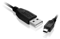 RJU5 KABEL USB AM / mini USB 5Pin 2M PSP MP3 2,0 M