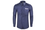 Koszula policyjna długi rękaw L męska, policja