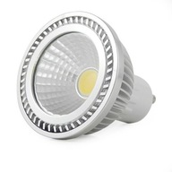 LED žiarovka COB GU10 3W=20W studená biela