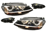 Vw golf vii 12-17, фара фара bi-xenon левая и правая kp
