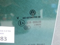 VW TIGUAN II window door left rear part 2016 5NA845025