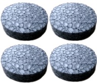 Záslepky polystyrénové zátky krúžky termodyble grafitové 100ks