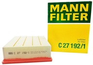 Mann-filter c 27 192/1 фильтр воздуха - фото