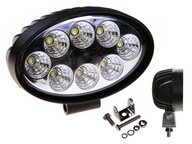 Halogénová pracovná lampa 8x3W LED 12/24V