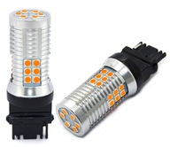 Żarówka P27W LED 3156 33xSMD pomarańczowa