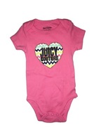 Różowe body niemowlęce Juicy Couture 3-6 m-c