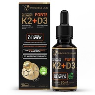 Witamina K2 MK7 + D3 Forte w Kroplach 30 ml