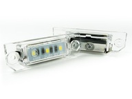 Passat b6 b7 golf iv v vi 5 6 eos подсветка знака, таблицы  регистрационной led - фото