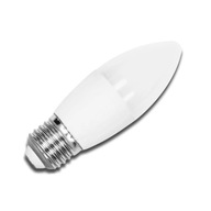 LEDisON LED žiarovka 4W E27 studená sviečka
