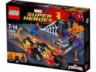 Lego Marvel 76058 @@ ÚTOK STRAŠIDELNÝCH JEZDCŮ @@ Spiderman Ghost Rider