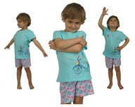 Detské pyžamo 128 kr rekaw šortky pohodlné 8 rokov