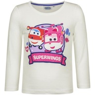 Blúzka Dlhý Rukáv Super Wings veľkosť 104