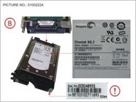 HDD 600GB 10K 520BPS 4GB FC 34027803 EQC005-048955