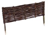 Proutěný plot PALISÁDA OBRUBNÍK Z PROUTÍ Obrubník proutěný 60 x 10 PL