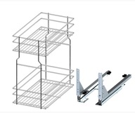 KÔŠ CARGO SPODNÝ 2P 40CM TICHÝ DOMČEK CHRÓM REJS