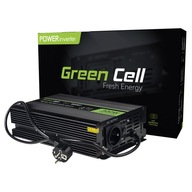 Przetwornica Green Cell 12V/230V 300W/600W czysty sinus