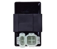 Скутер longjia caper lj50qt-e 50 4t модуль зажигание 2 разъемы 6 пинов (2+4) - фото
