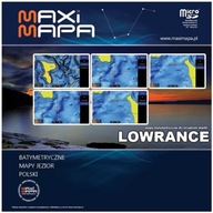 MaxiMapa Mapa pre Echosonda LOWRANCE POĽSKO CELÁ