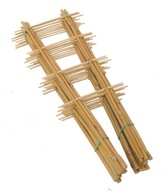 Bambusový rebrík 90 cm /10ks, pergola na rastliny