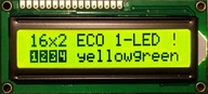 ART Nové LCD 2x16-Yellow/Green 1-LED - ECO Cyril