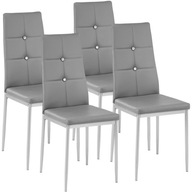4 jedálenské stoličky, ozdobné kamienky