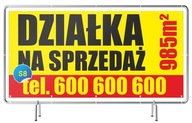 Solidny Baner 2x1m Sprzedam DOM/Działkę/Mieszkanie