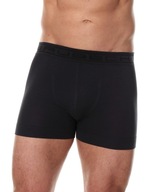 Brubeck Pánske boxerky classic COMFORT COTTON tmavografitové M