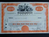 ART DECO HOWARD JOHNSON COMPANY 1967