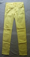 SPODNIE DAMSKIE JEANS ŻÓŁTE COTTON S/8 SEYOO