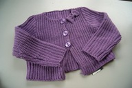 sweter DZIECKO 12-18 MIES PRIMARK FIOLET SWETEREK