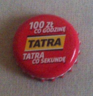 Kapsel z piwa - TATRA Tatra co sekundę -2 rodzaje 2017 rok