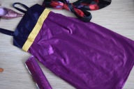 * SOLAR * SUKIENKA LETNIA FIOLET NA RAMIĄCZKA _36