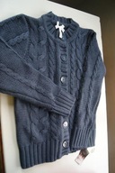 sweter DZIECKO 7-8 LAT PRIMARK GRANAT SWETEREK