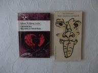 2x WOLFGANG GOETHE PLENZDORF-CIERPIENIA MŁODEGO WERTERA + NOWE CIERPIENIA