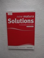 MATURA SOLUTIONS TEACHERS BOOK JĘZYK ANGIELSKI
