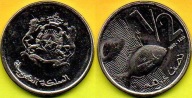 Maroko 1/2 Dirham 2012 r. mennicza