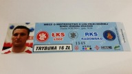 bilet ŁKS ŁÓDŹ - RKS RADOMSKO 2004