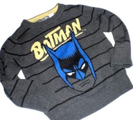 H&M BATMAN EXTRA SWETEREK PASECZKI 86/92