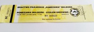 stary bilet POMEZANIA Malbork - STOLEM Gniewino 97