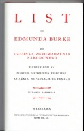 Edmund BURKE LIST krytyka REWOLUCJI FRANCUSKIEJ