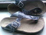 KLAPKI SZARE NA LATO PRIMARK ATMO 36 GIRL GIRL